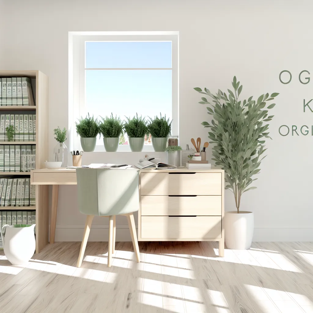 Kitchen organization team workspace