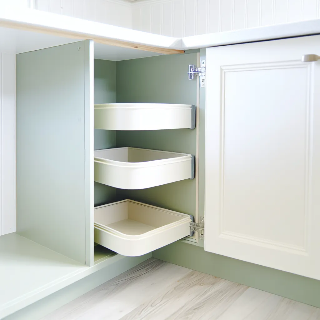 Kitchen corner storage solutions