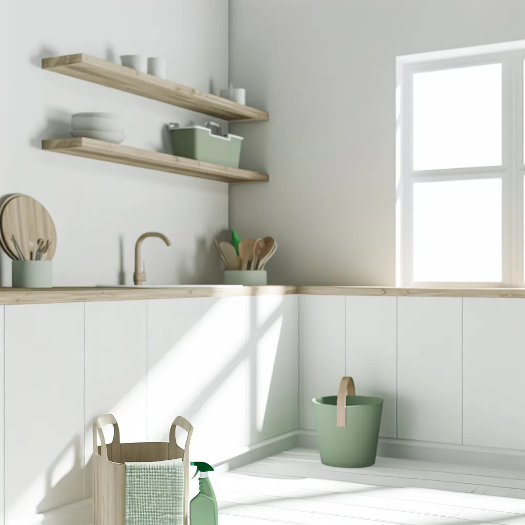 Monthly kitchen reset routine